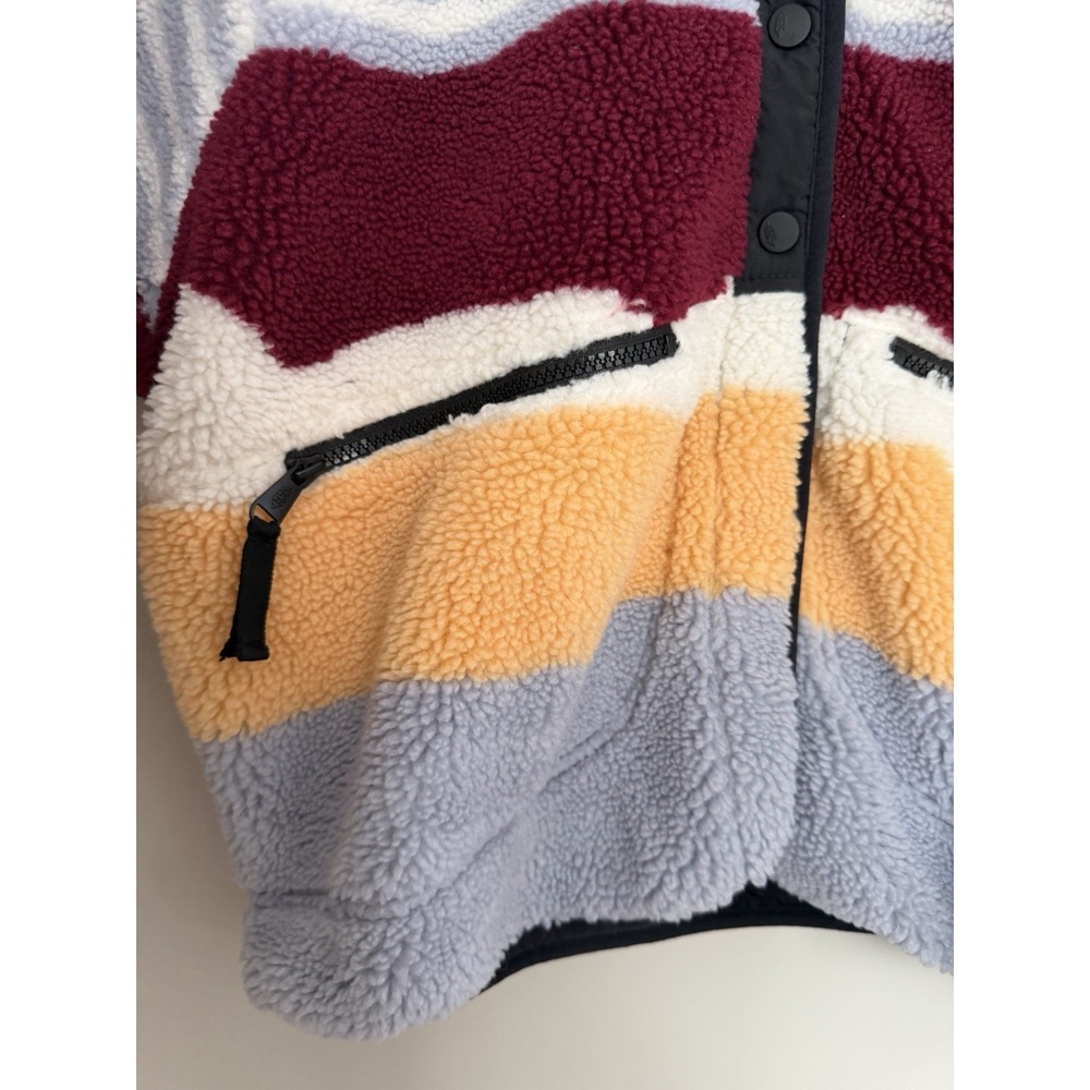 Free People Hit The Slopes Printed Fleece Pullover Women's Size Medium - Picture 8 of 15